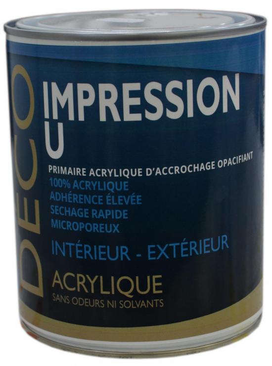 Impression U acrylique 1 L