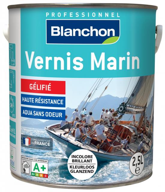 Vernis marin – Incolore brillant – 2,5L
